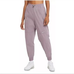 NEW Nike Sportswear Swoosh Women's Snug Comfort Woven Pants Size L